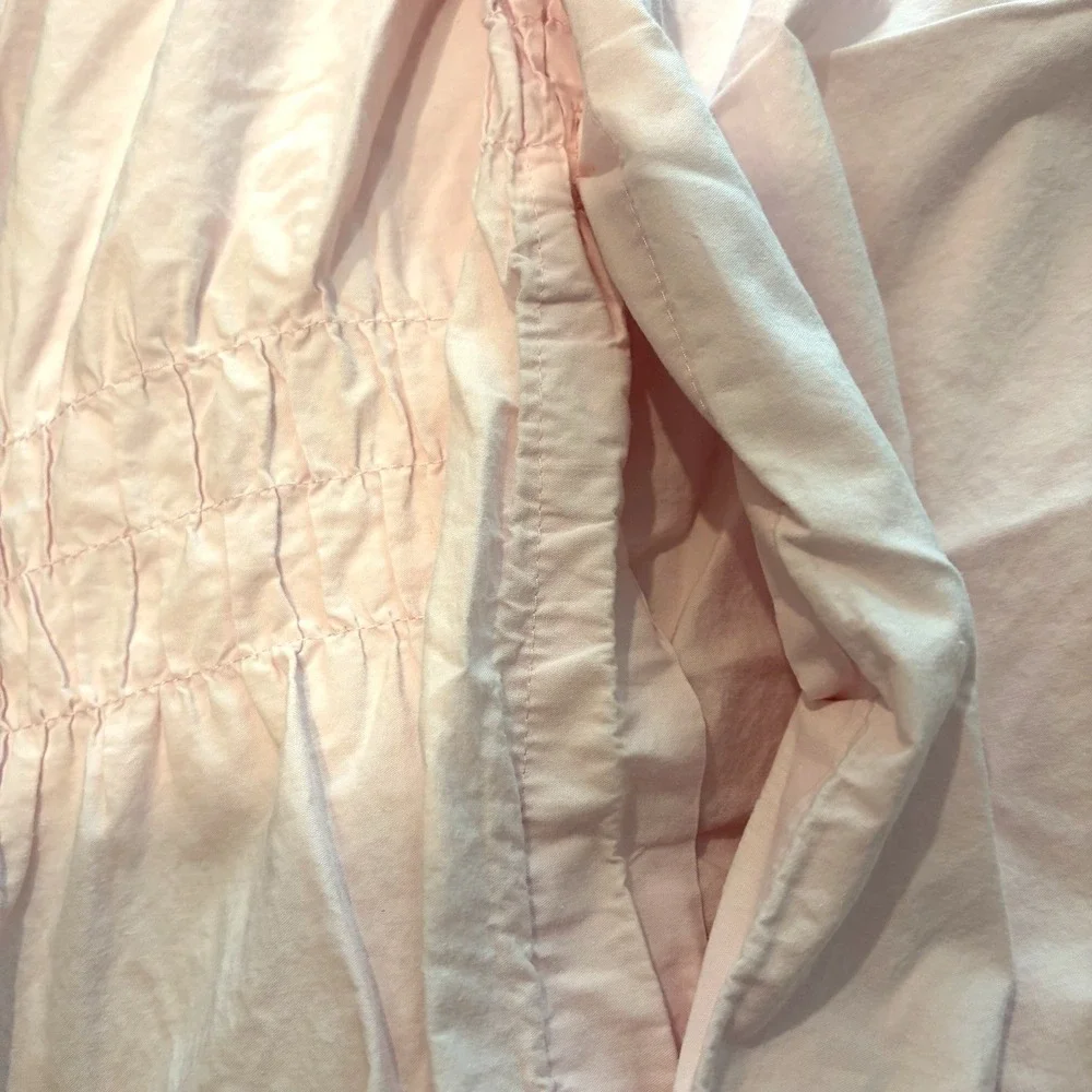 Simply Shabby Chic Twin‎ Duvet Cover Pink Cottagecore French Country Ruched